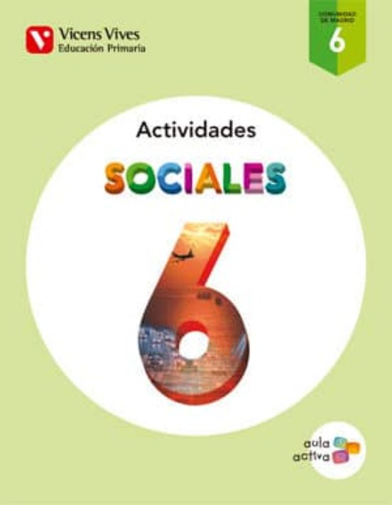 Cuaderno Sociales 6º Educacion Primaria Madrid Ed 2015 Aula Activa