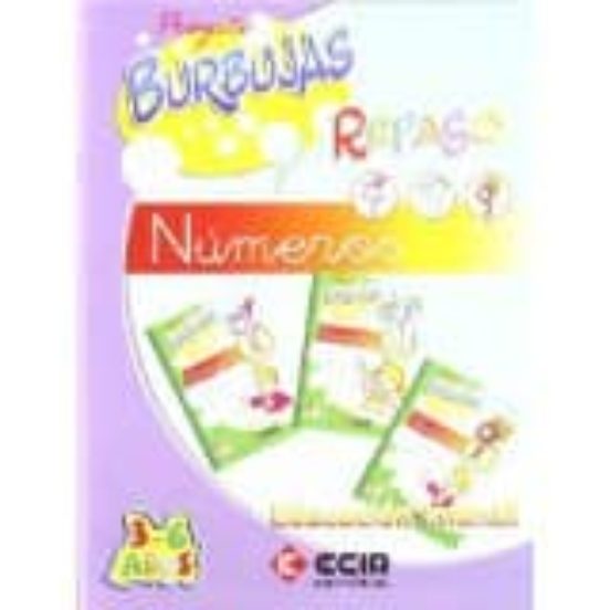 Cuaderno Repaso Numeros 7-8-9 Burbujas Educacion Infantil
