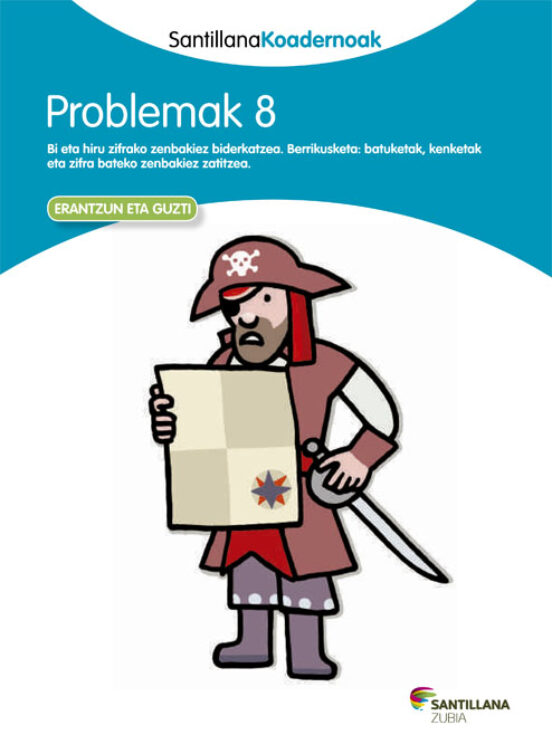 Koadernoa 8 Problemak Euskara Ed 13