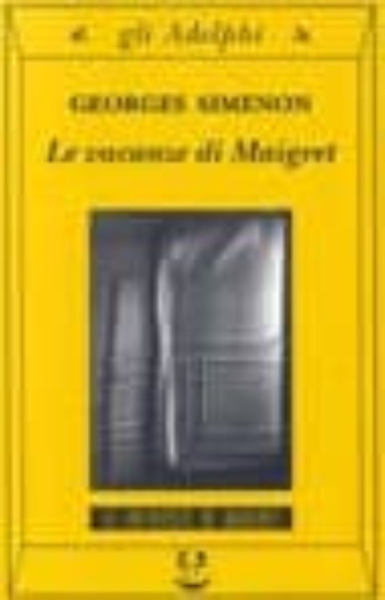 Le Vacanze Di Maigret