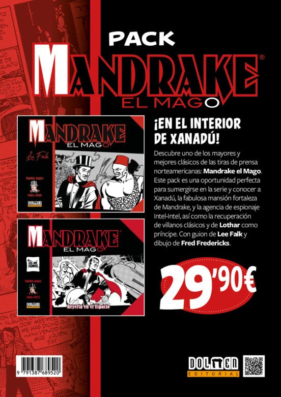 Pack Mandrake El Mago 1965-1968 Y 1968-1972