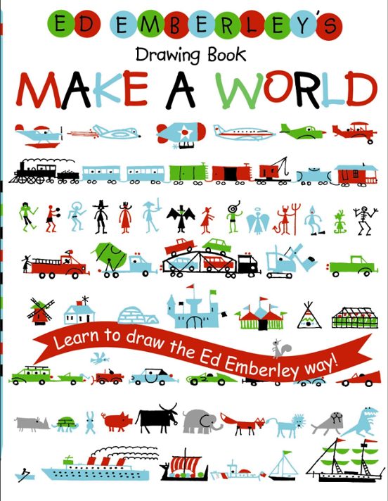 Ed Emberleys Drawing Book: Make A World