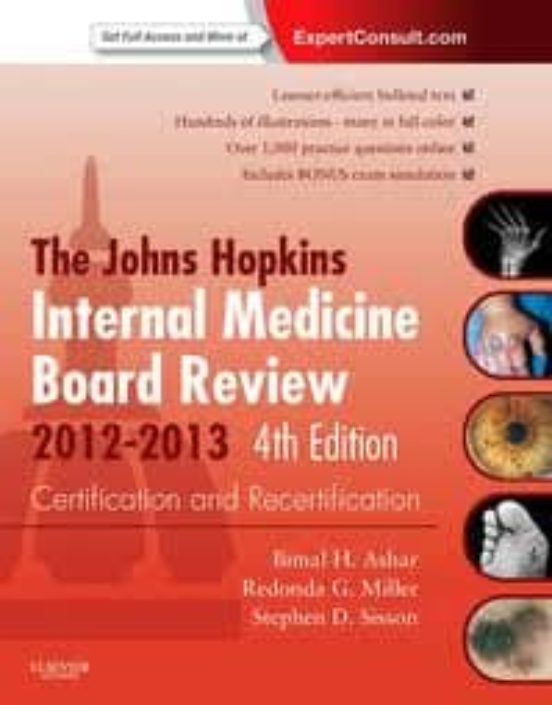 Johns Hopkins Internal Medicine Board Review Certification And R Ecert