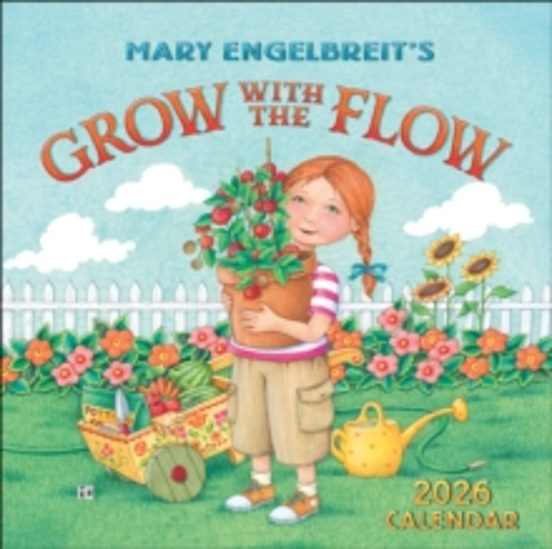 Mary Engelbreits Grow With The Flow 2026 Mini Wall Calendar