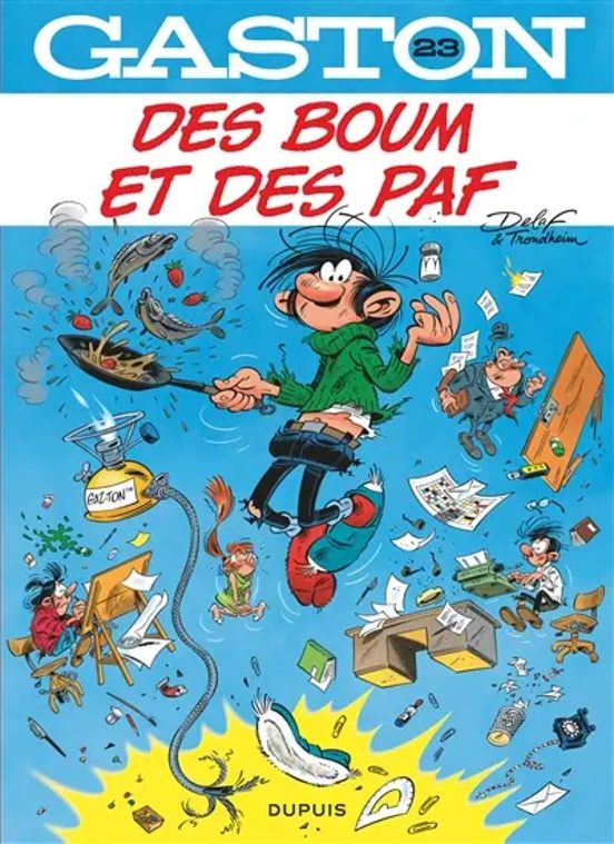 Gaston. Tome 23. Des Boum et des Paf
