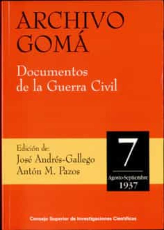 Archivo Goma: Documentos De La Guerra Civil