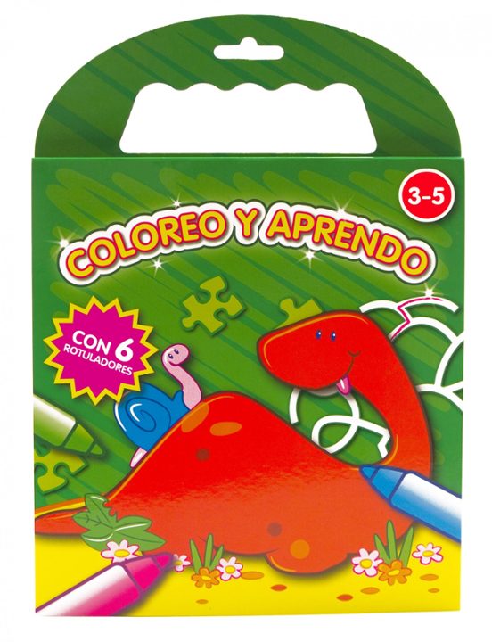 Coloreo Y Aprendo: Verde Oscuro