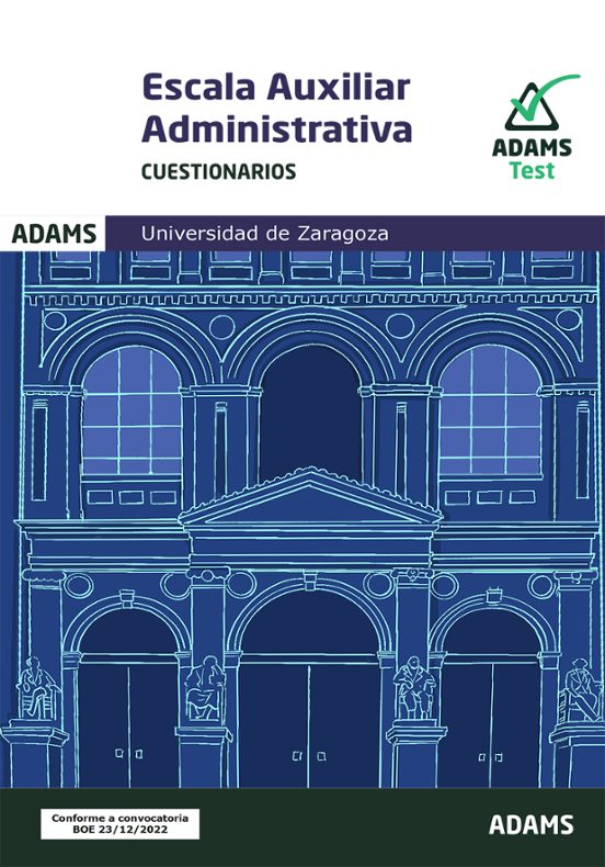 Cuestionarios Escala Auxiliar De La Universidad De Zaragoza