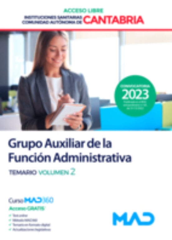 Grupo Auxiliar De La Función Administrativa . Temario Vo