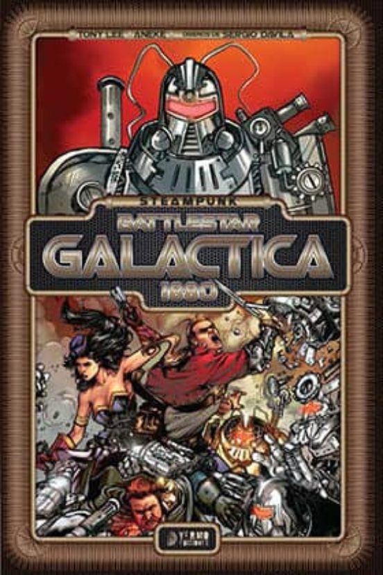 Steampunk Battlestar Galactica 1880