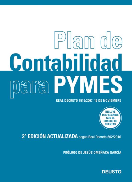 Plan De Contabilidad Para Pymes : Real Decreto 602/201
