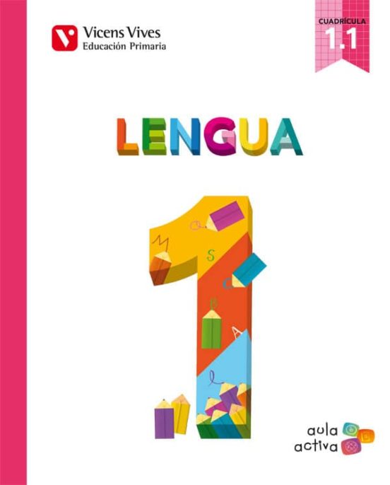 Portada de Lengua Cuadricula 1º.prim. /trimestral