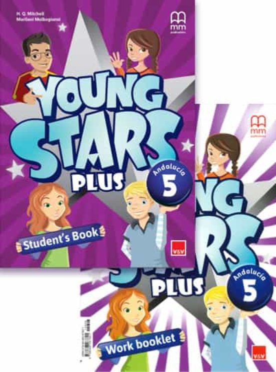 Young Stars Plus 5º Educacion Primaria Andalucía Student S Book and Wo