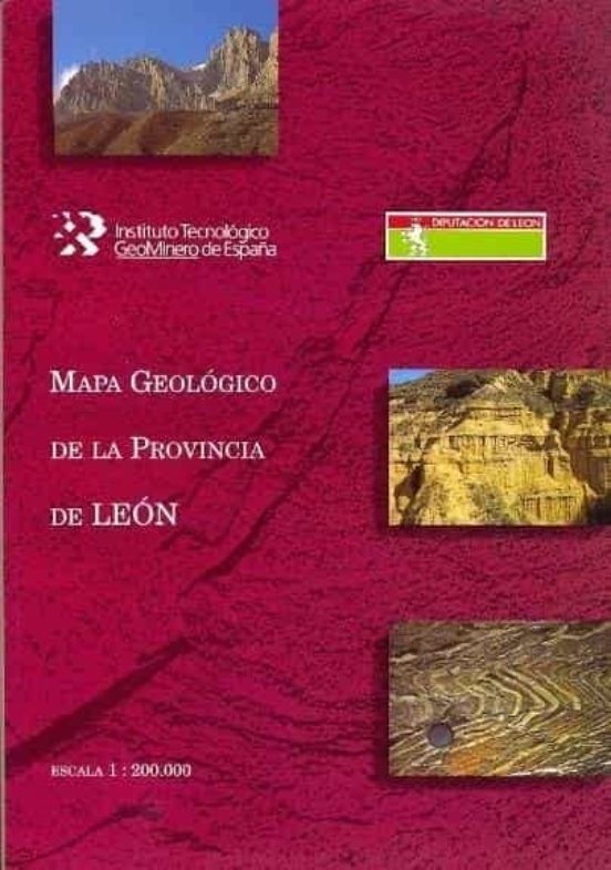 Mapa Geológico De La Provincia De León E 1:200.000