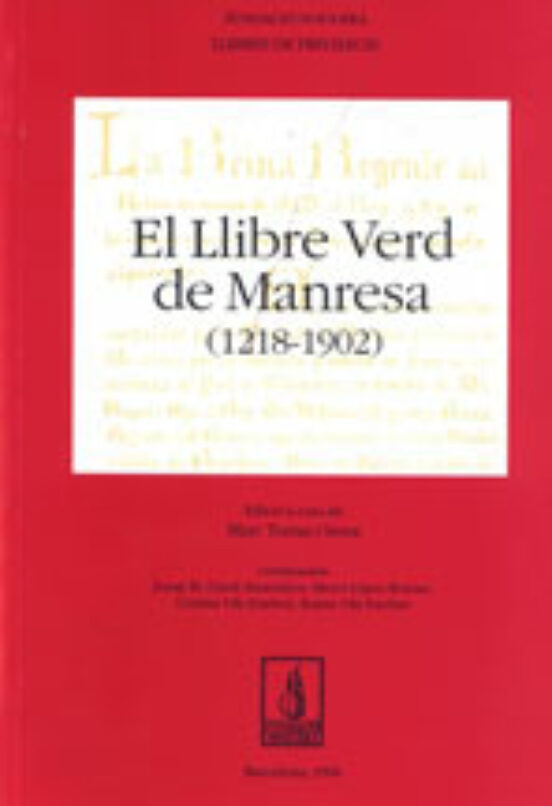 El Llibre Verd De Manresa