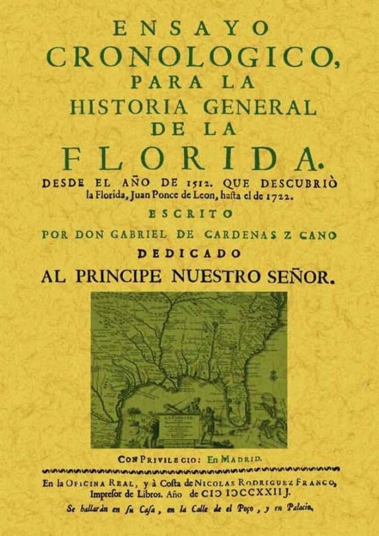 Ensayo Cronologico Para La Historia General De La Florida
