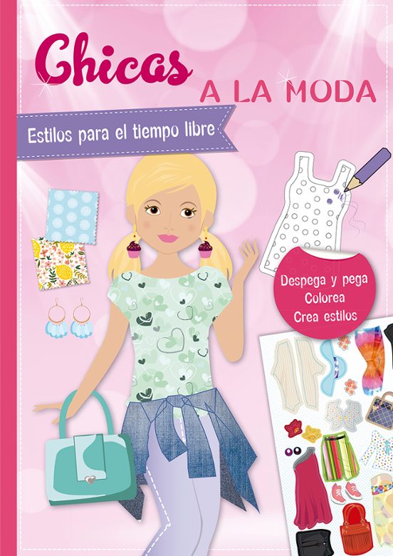 Pegatinas - Chicas A La Moda. Estilos Para El Tiempo Libre