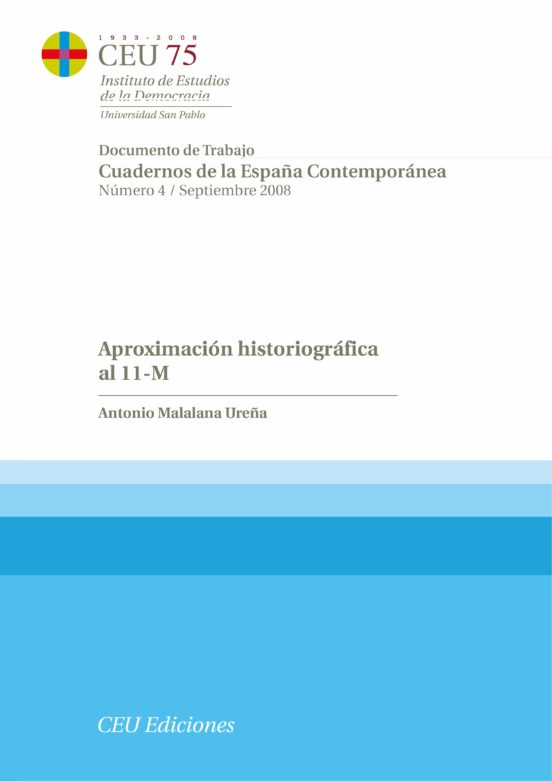 Aproximación Historiográfica Al 11-M
