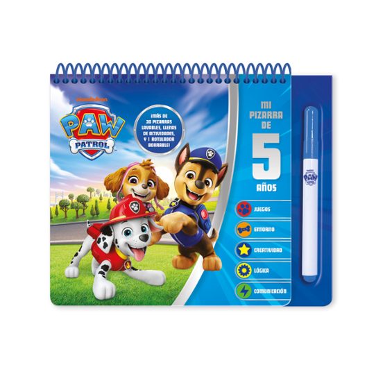 Mi pizarra de 5 años - Patrulla Canina