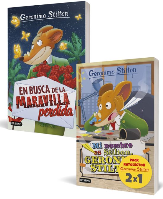 Pack Ratolector de Geronimo Stilton