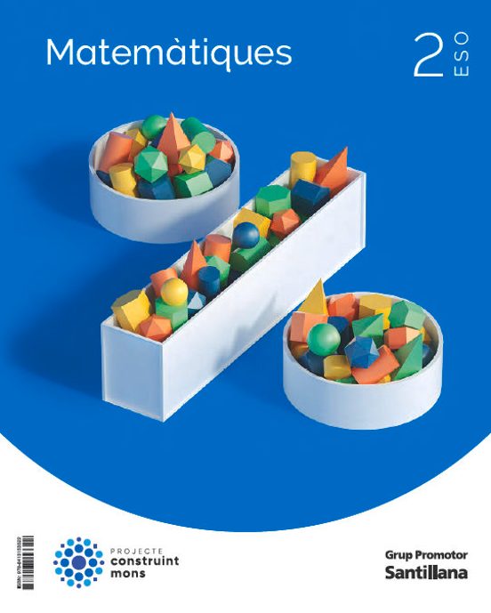 Matematiques 2º ESO Construyendo Mundos Catala Ed 2023