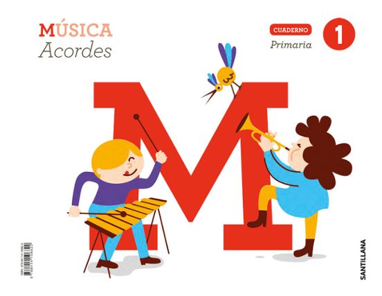 Musica 1º Educacion Primaria Cuaderno Acordes Ed 2018