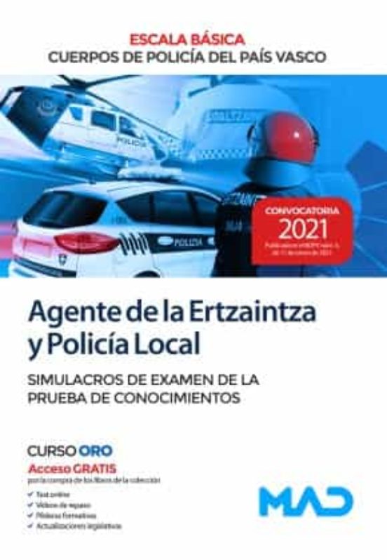 Agente De La Escala Básica De Los Cuerpos De Policía Del País Vasco