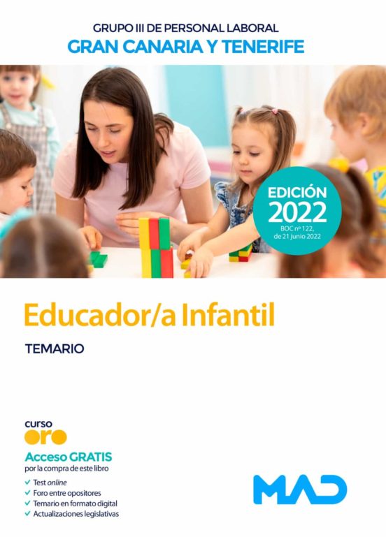 Educador/a Infantil Temario Islas De Gran