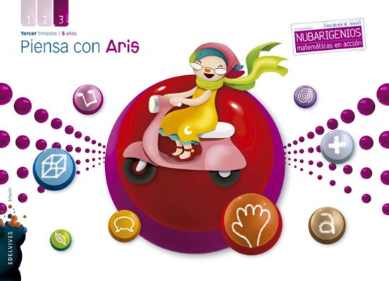 Piensa Con Aris 5 Años 3º Trimestre Nubarigenio Ed 2013