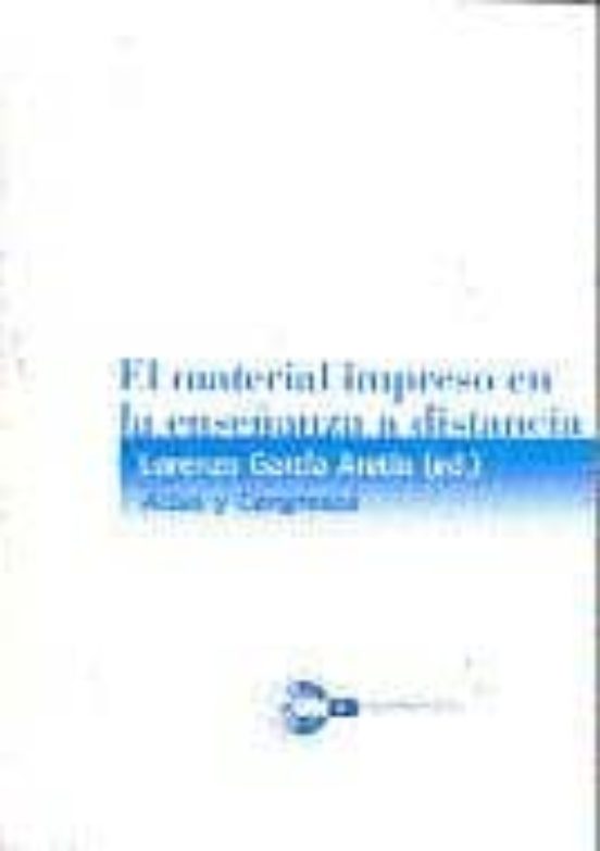 37165PB01-EL Material Impreso en la Enseñanza a Distancia
