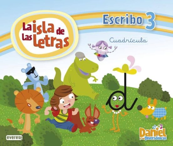 La Isla De Las Letras. Escribo 3 Cuadrícula Cast. Ed 2013