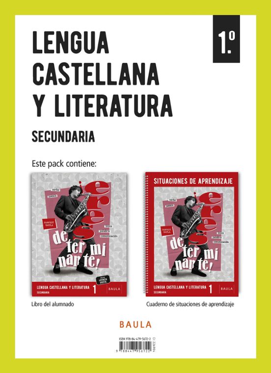 Lengua Castellana y Literatura 1.º ESO. Libro del Alumno + Cuader no