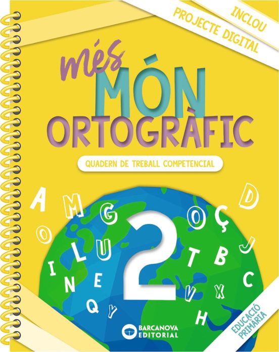 Més Món Ortogràfic 2º Educacio Primaria Quaderns Cataluña / Islas Bale
