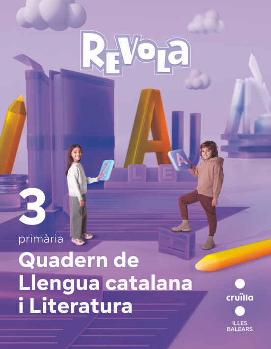 Quadern Llengua 3º Educacion Primaria Proyecto Revuela Illes Balears e
