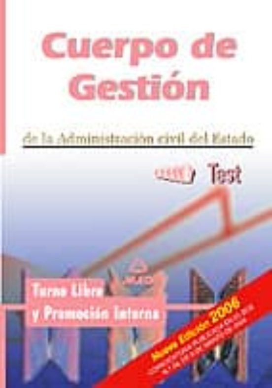 Cuerpo De Gestion De La Administracion Civil Del Estado: Test: Tu Rno