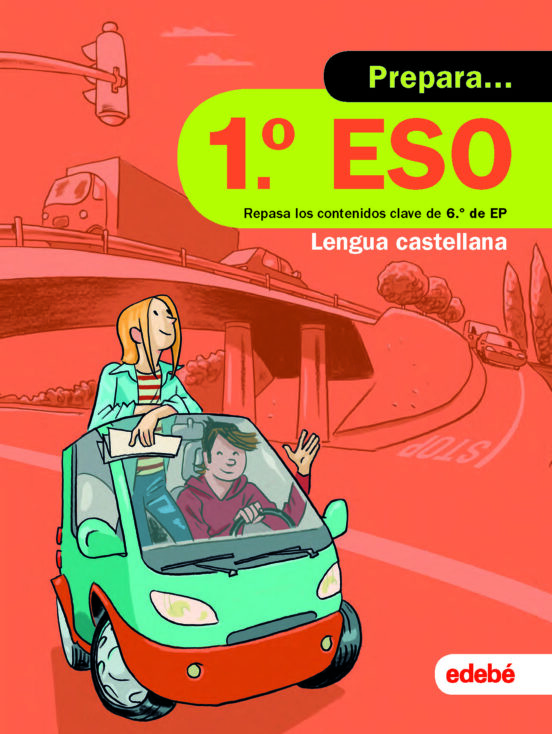 Portada de Prepara Lengua Castellana 1º Eso
