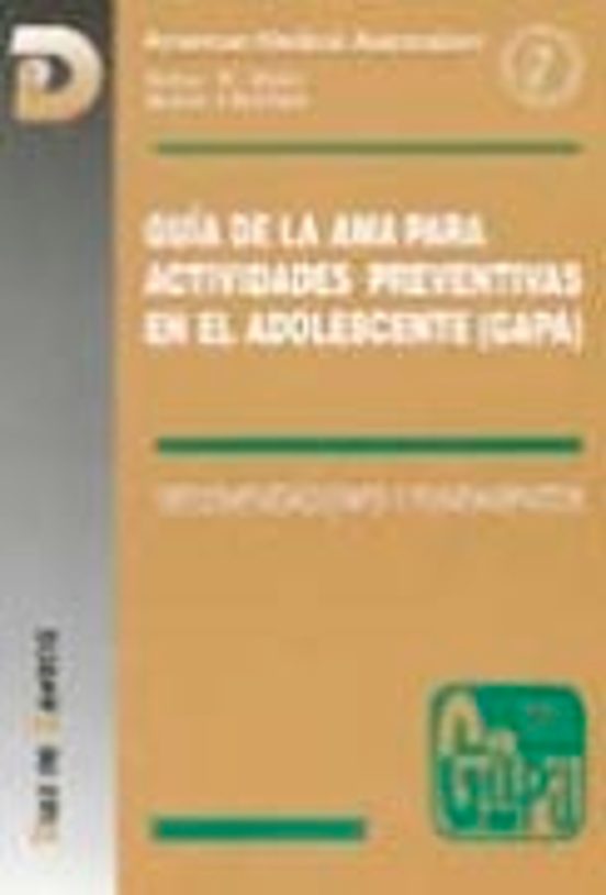 Guia De La Ama Para Actividades Preventivas En El Adolescente