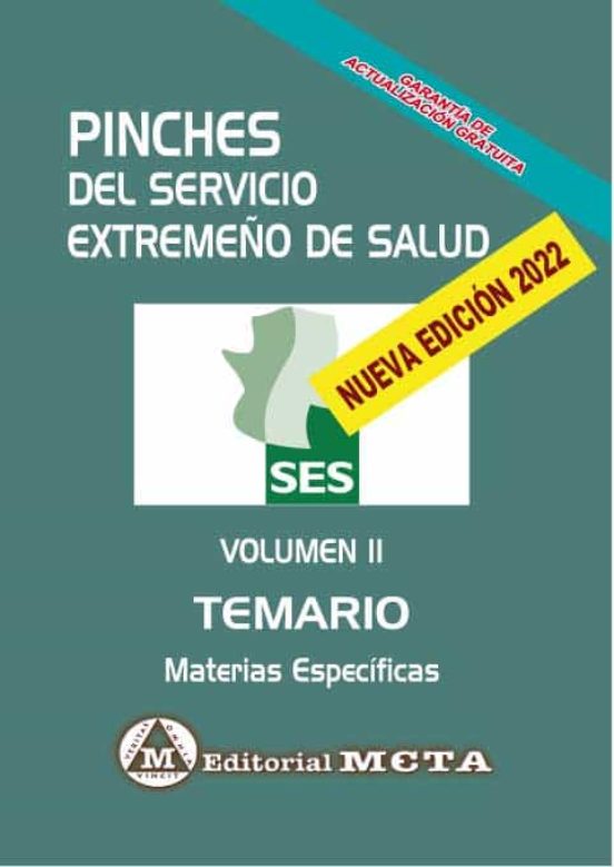 Pinches Del Servicio Extremeño De Salud Materias Especificas
