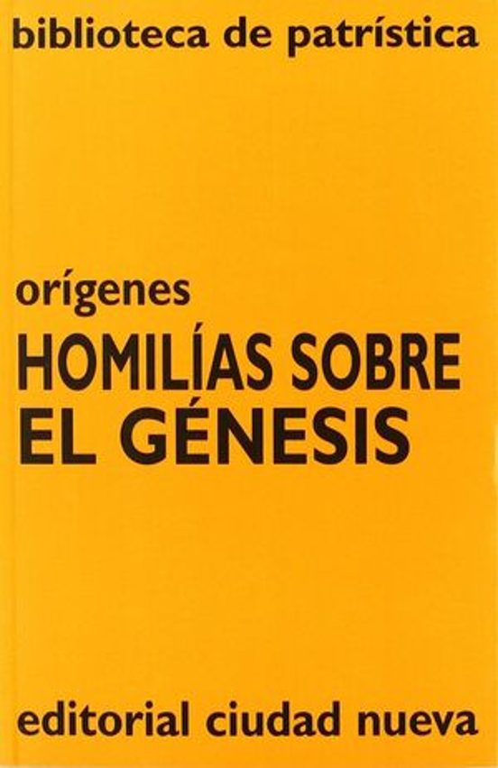 Origenes Homilias Sobre El Genesis