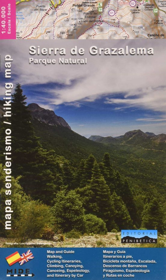 Sierra De Grazalema Parque Natural 1:40.000