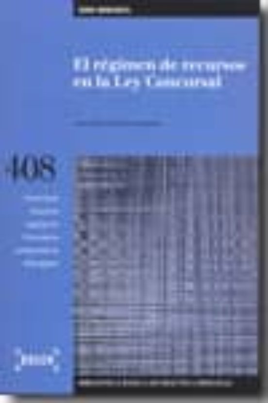 Regimen De Recursos En La Ley Concursal