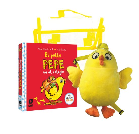 Pack El Pollo Pepe Va Al Colegio