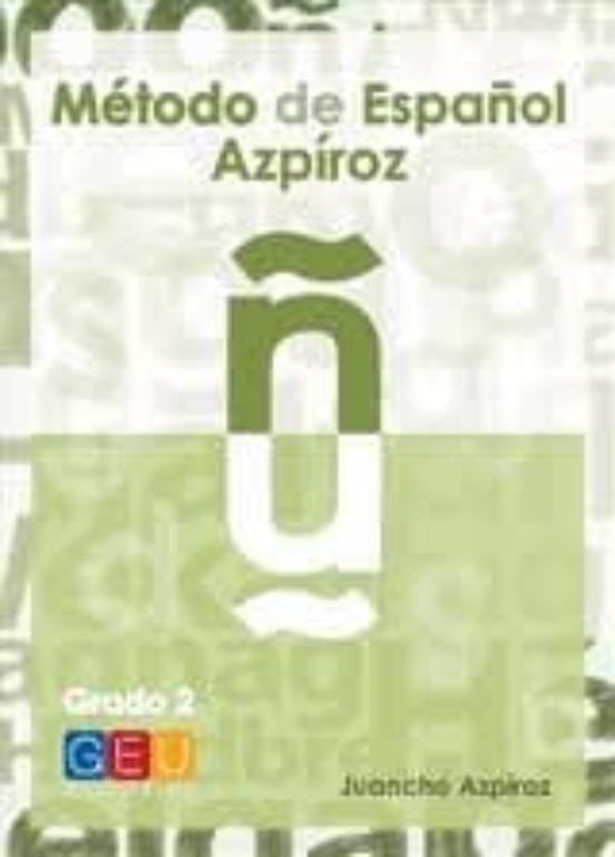 Método De Español Azpiroz. Grado 2- A2. Incluye Cd