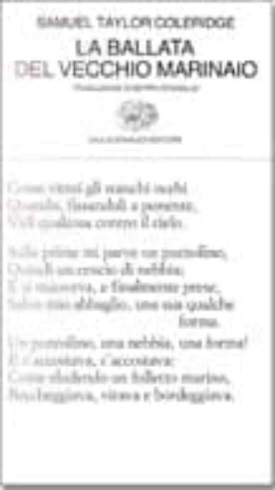 La Ballata Del Vecchio Marinaio