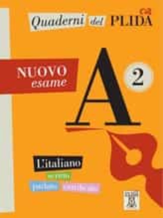 Quaderni Del Plida A2 Nuovo Esame