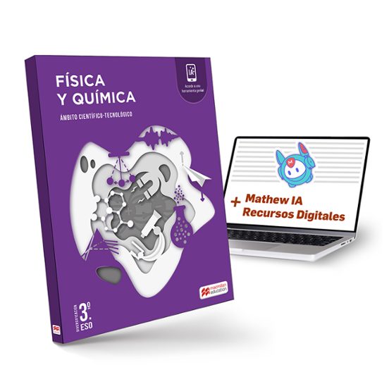 Física y Química 3º - Libro de Texto en Formato Físico de Diversificac