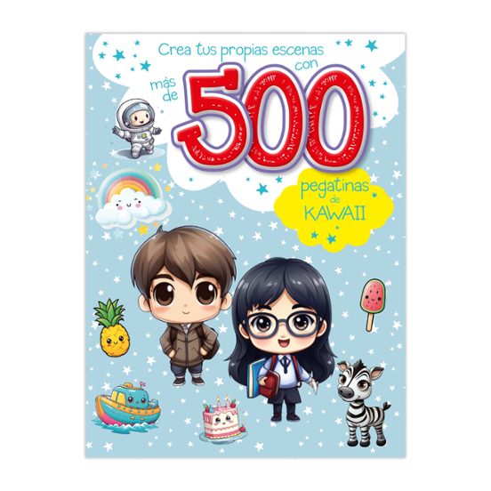 Crea Tus Propias Escenas Con Más De 500 Pegatinas Kawaii