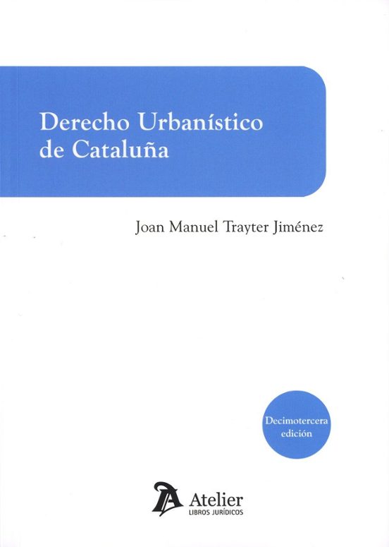 Derecho Urbanístico De Cataluña