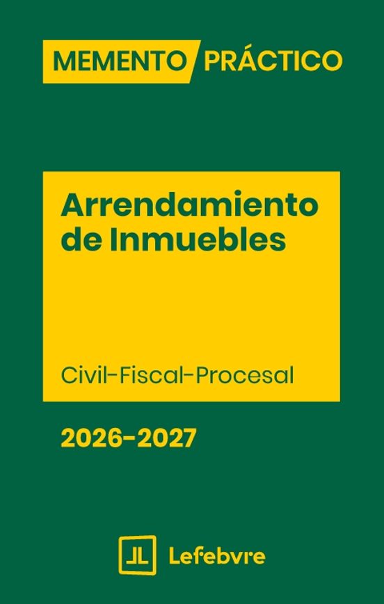 Memento Arrendamiento De Inmuebles 2026-2027