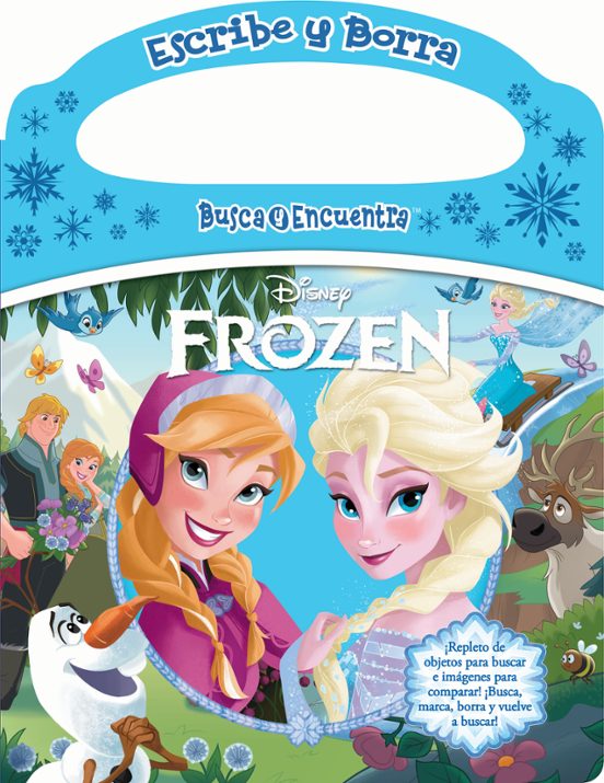 Disney Frozen: Elsa Anna Olaf y Mas! Escribe y Borra Busca y Encuentra